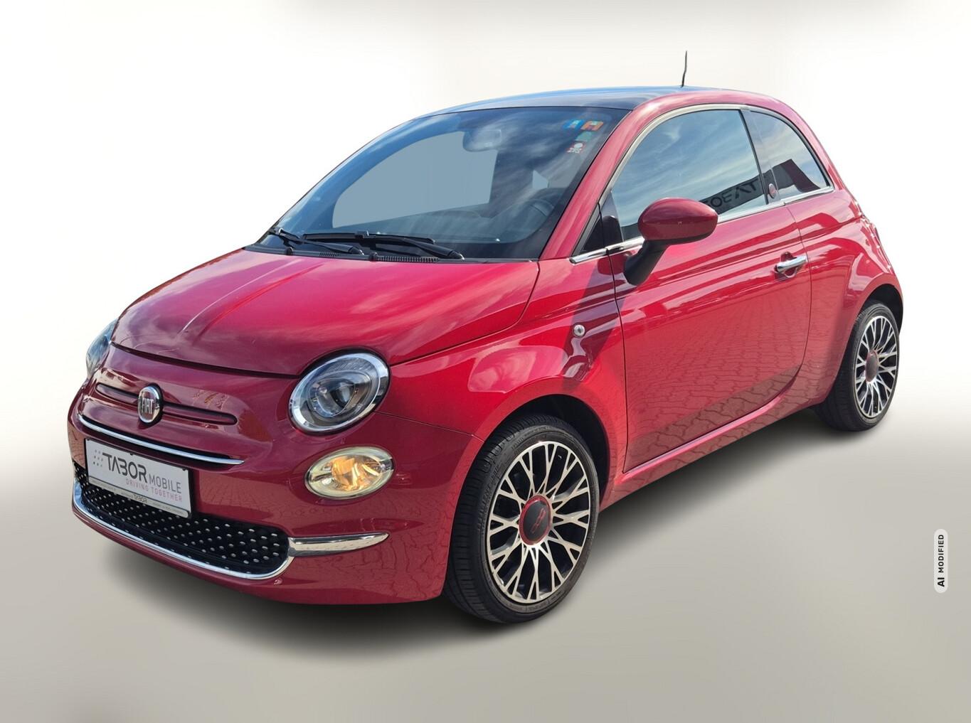 Fiat 500 1.0 Mild Hybrid Red Pano UConnect Tempomat